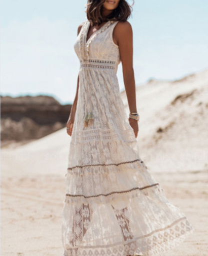 Adielle | Robe de plage Boheme Pour Femme | Maxi