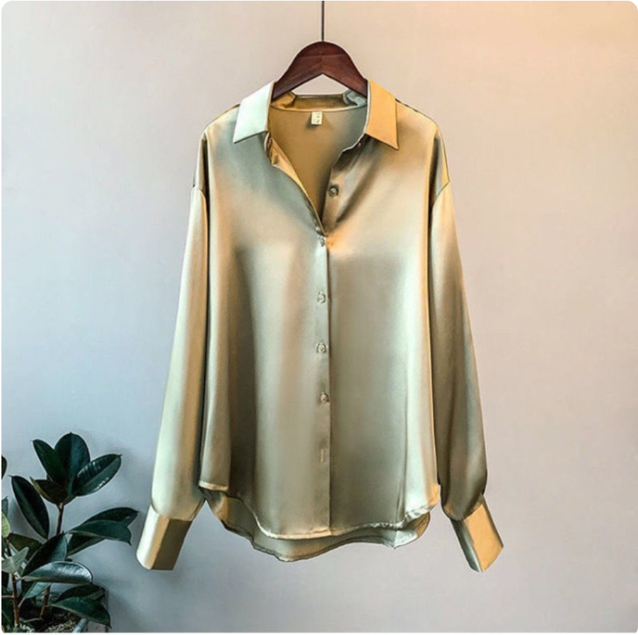 Chemise Élégante À Manches Longues Pour Femme | Timeless