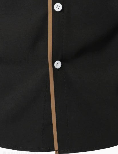 Bravien | Chemise Manche Longue Pour Hommes | Anglaise