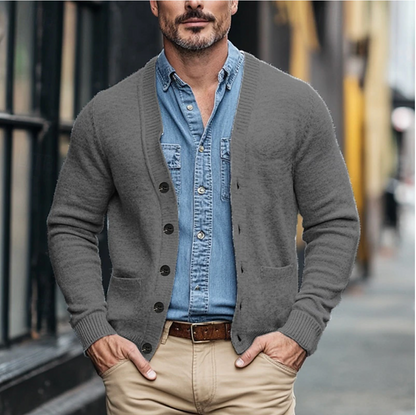 Félix | Knitted Cardigan Sweater For Men