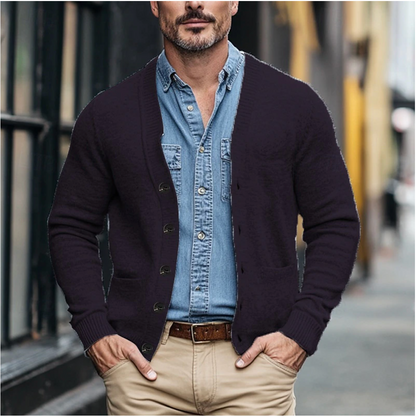 Félix | Knitted Cardigan Sweater For Men
