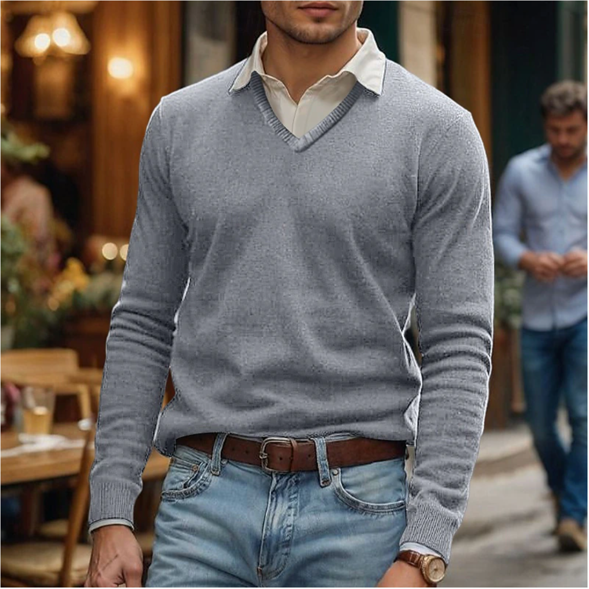 Jules | Pull Décontracté pour Hommes | Col V