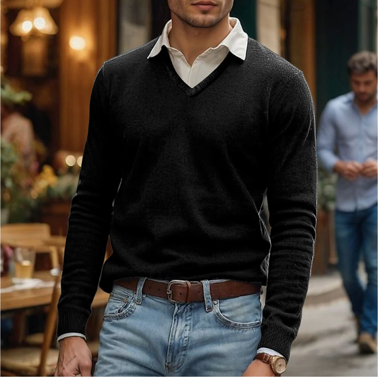 Jules | Pull Décontracté pour Hommes | Col V