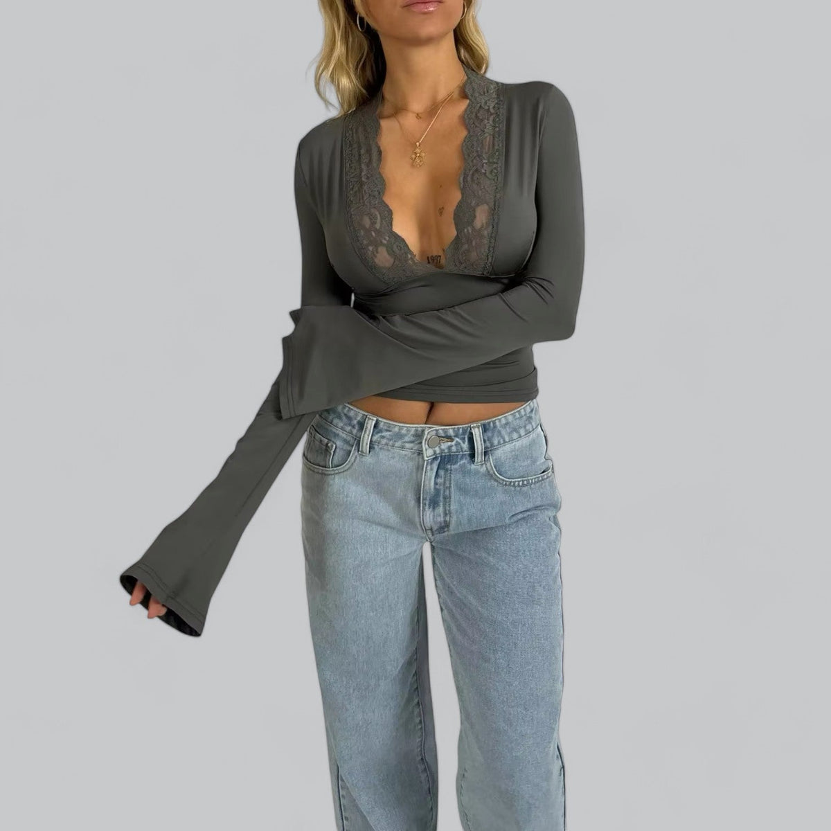 Koralie | Chemise Manche Longue Pour Femme | Anglaise