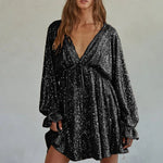 Robe De Soirée À Paillettes Pour Femme | Mini