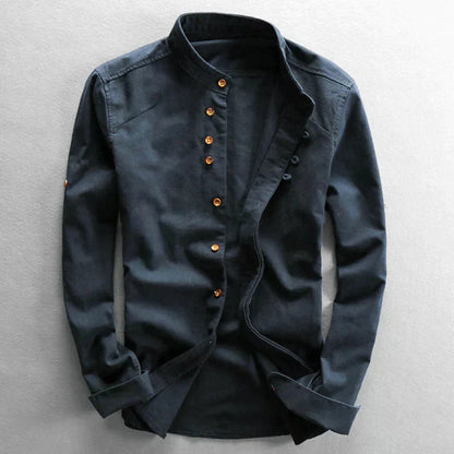 Lucien | Chemise Manche Longue Pour Hommes | Blanc