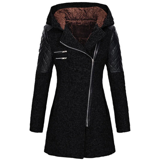 Manteau D'hiver Long Et Sophistiqué Pour Femmes | Chaud