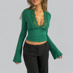 Koralie | Chemise Manche Longue Pour Femme | Anglaise