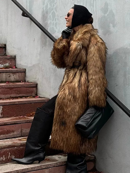 Isaurette | Manteau Surdimensionné Confortable Pour Femmes | Longue