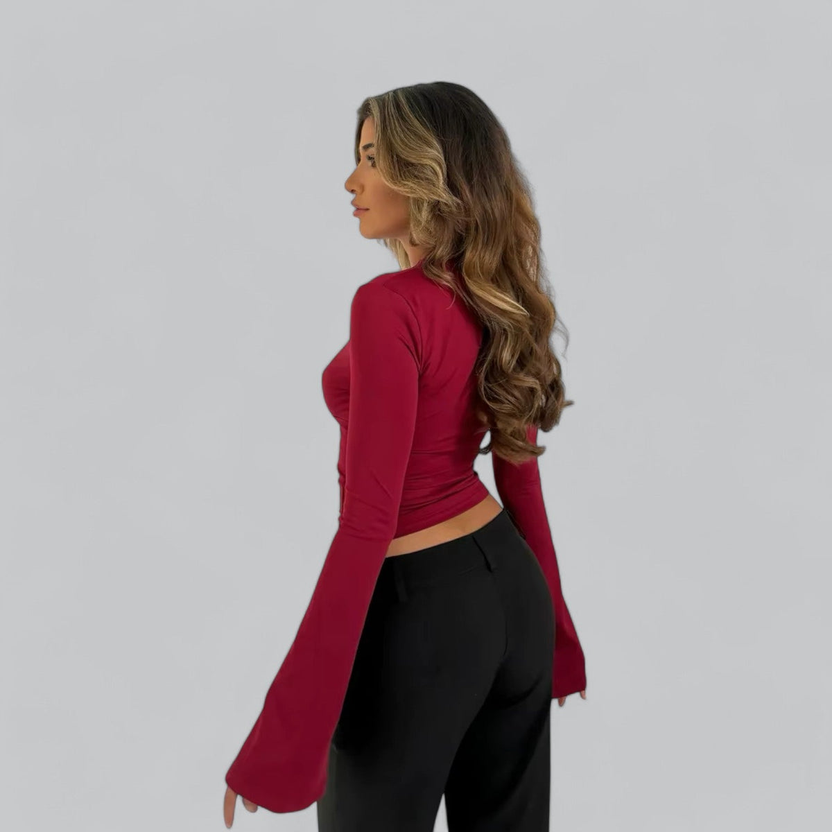 Koralie | Chemise Manche Longue Pour Femme | Anglaise