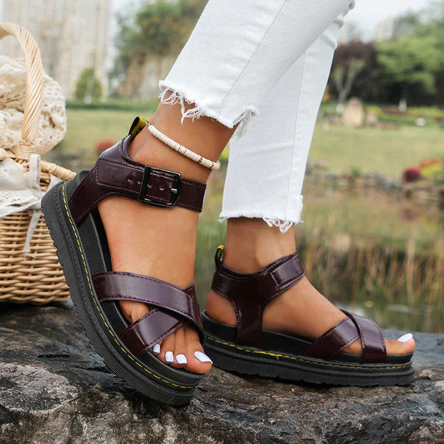 Kirsi | Sandales Sport Chic Confortables Pour Femmes | Chaussures À Enfiler