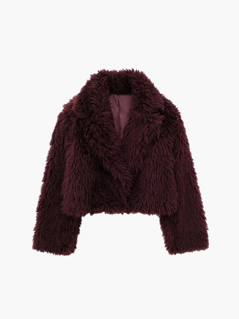 Veste Courte Et Chaude Pour Femmes | Fluffy