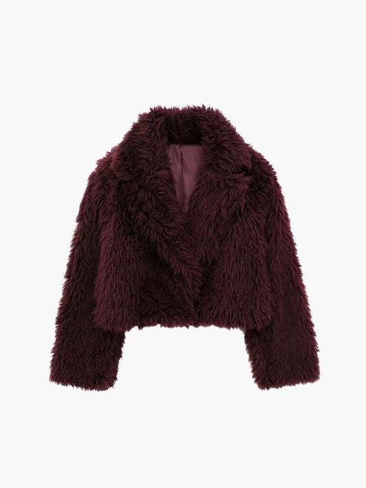 Veste Courte Et Chaude Pour Femmes | Fluffy