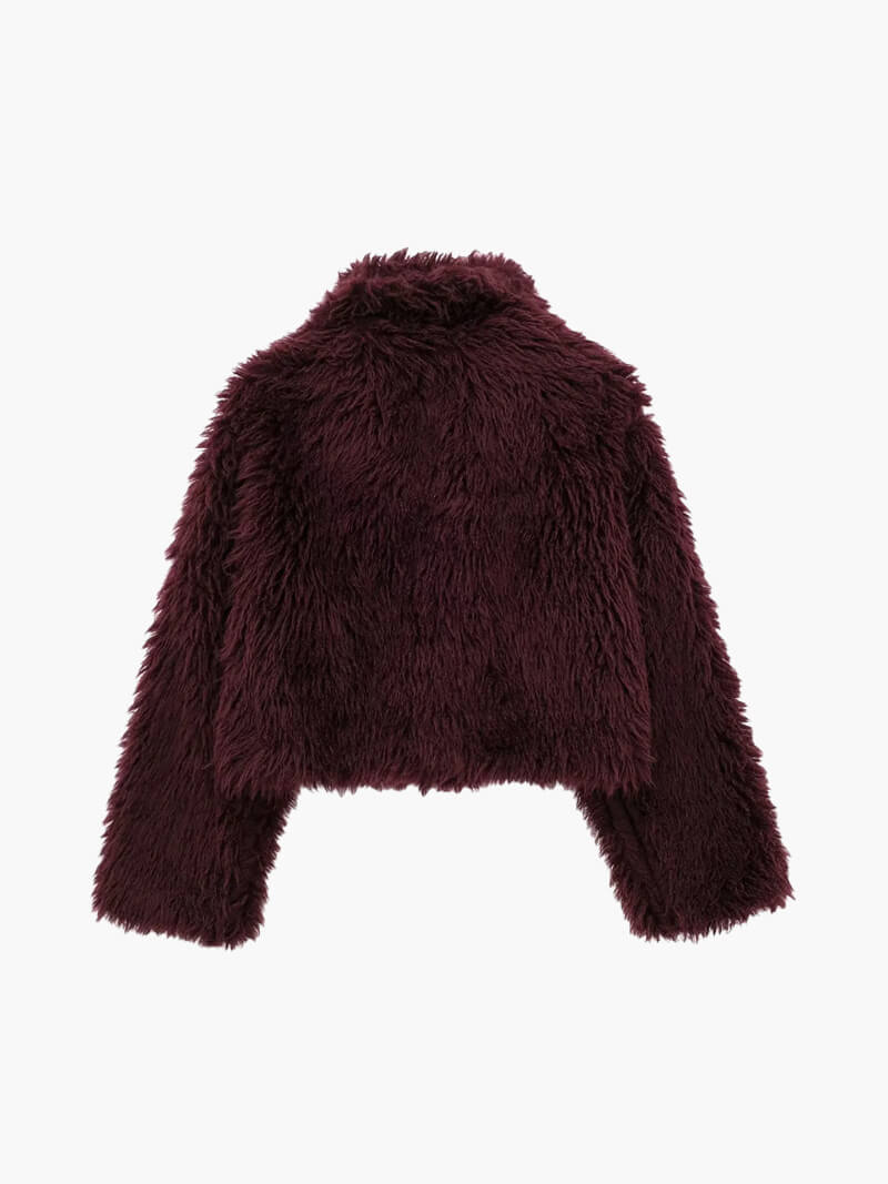 Veste Courte Et Chaude Pour Femmes | Fluffy