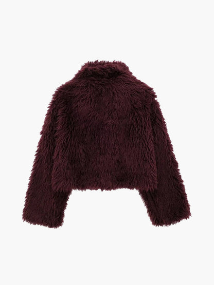 Veste Courte Et Chaude Pour Femmes | Fluffy