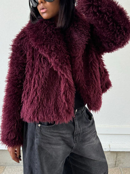Veste Courte Et Chaude Pour Femmes | Fluffy