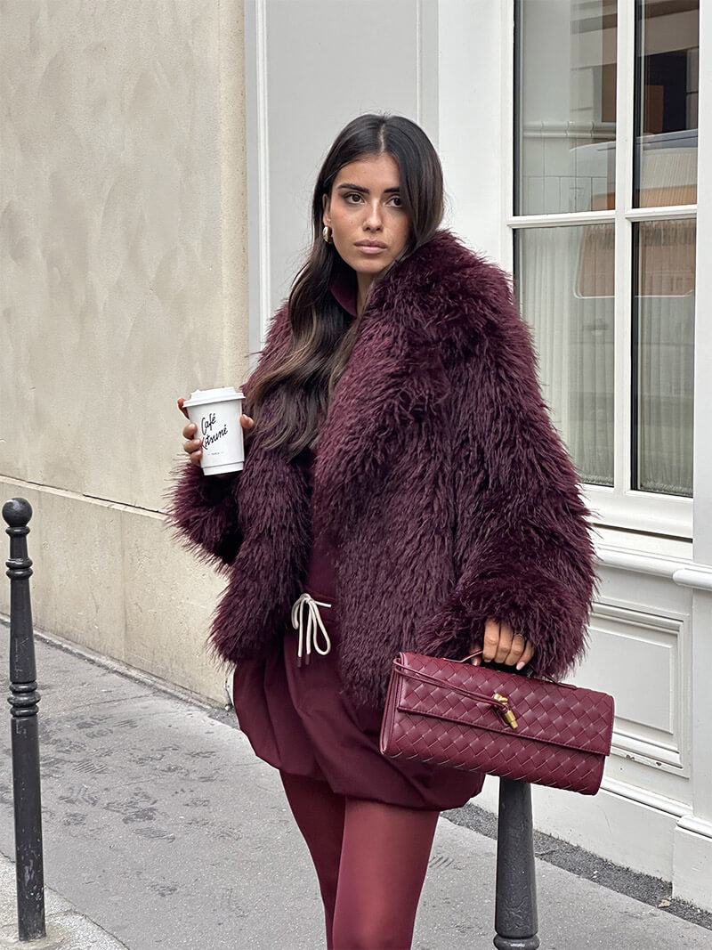 Veste Courte Et Chaude Pour Femmes | Fluffy