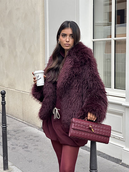 Veste Courte Et Chaude Pour Femmes | Fluffy