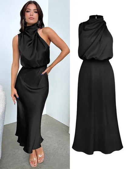 Louisa | Robe De Soirée Sans Manches Pour Femme | Maxi