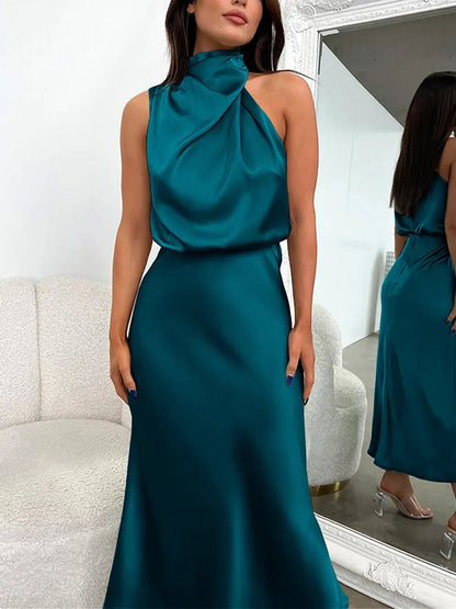Louisa | Robe De Soirée Sans Manches Pour Femme | Maxi