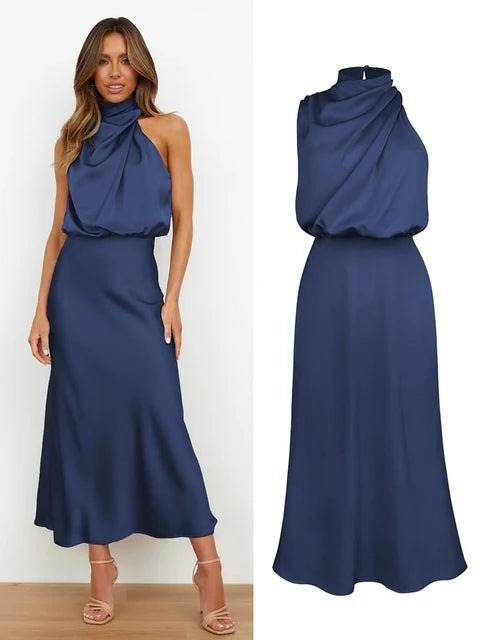Louisa | Robe De Soirée Sans Manches Pour Femme | Maxi
