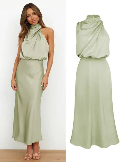Louisa | Robe De Soirée Sans Manches Pour Femme | Maxi