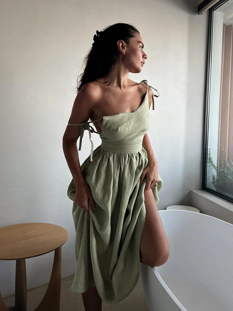 Robe De Plage Chic Pour Femme | Maxi