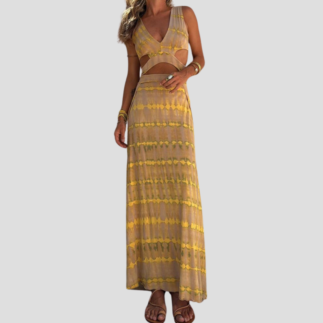Quenelie | Robe D'été Elégant Pour Femme | Maxi