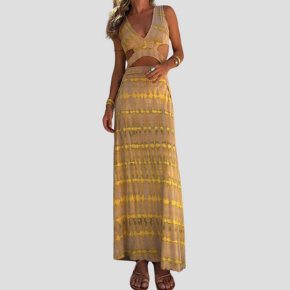 Quenelie | Robe D'été Elégant Pour Femme | Maxi
