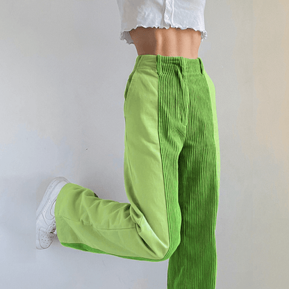 Nathalie | Pantalons en velours côtelé pour femmes