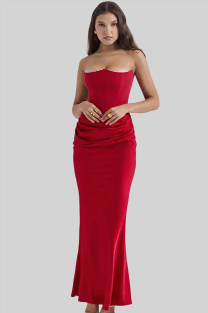 Robe d'invitée de mariage chic Pour Femmes | Maxi