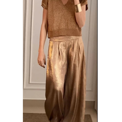 Zélie-Marie | Ensemble Haut et Pantalon Assorti