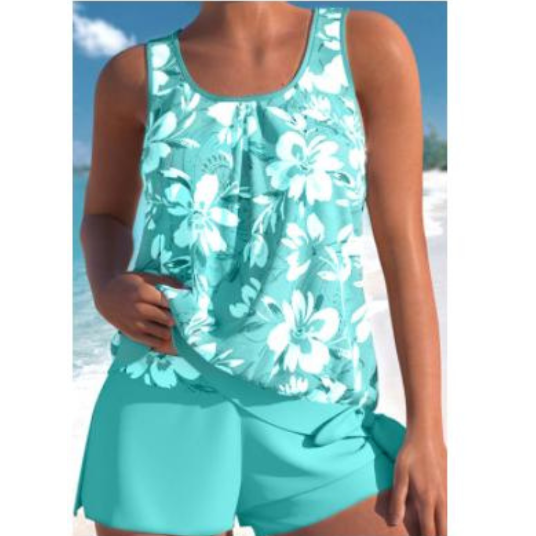 Xelira | Tankini 2 Pièces Pour Femme | Grande Taille