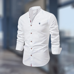 Nivarel | Chemise Manche Longue Pour Hommes | Anglaise