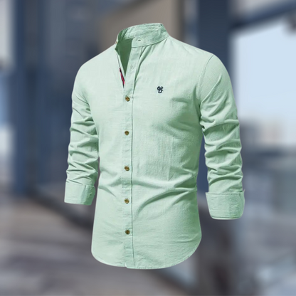 Nivarel | Chemise Manche Longue Pour Hommes | Anglaise
