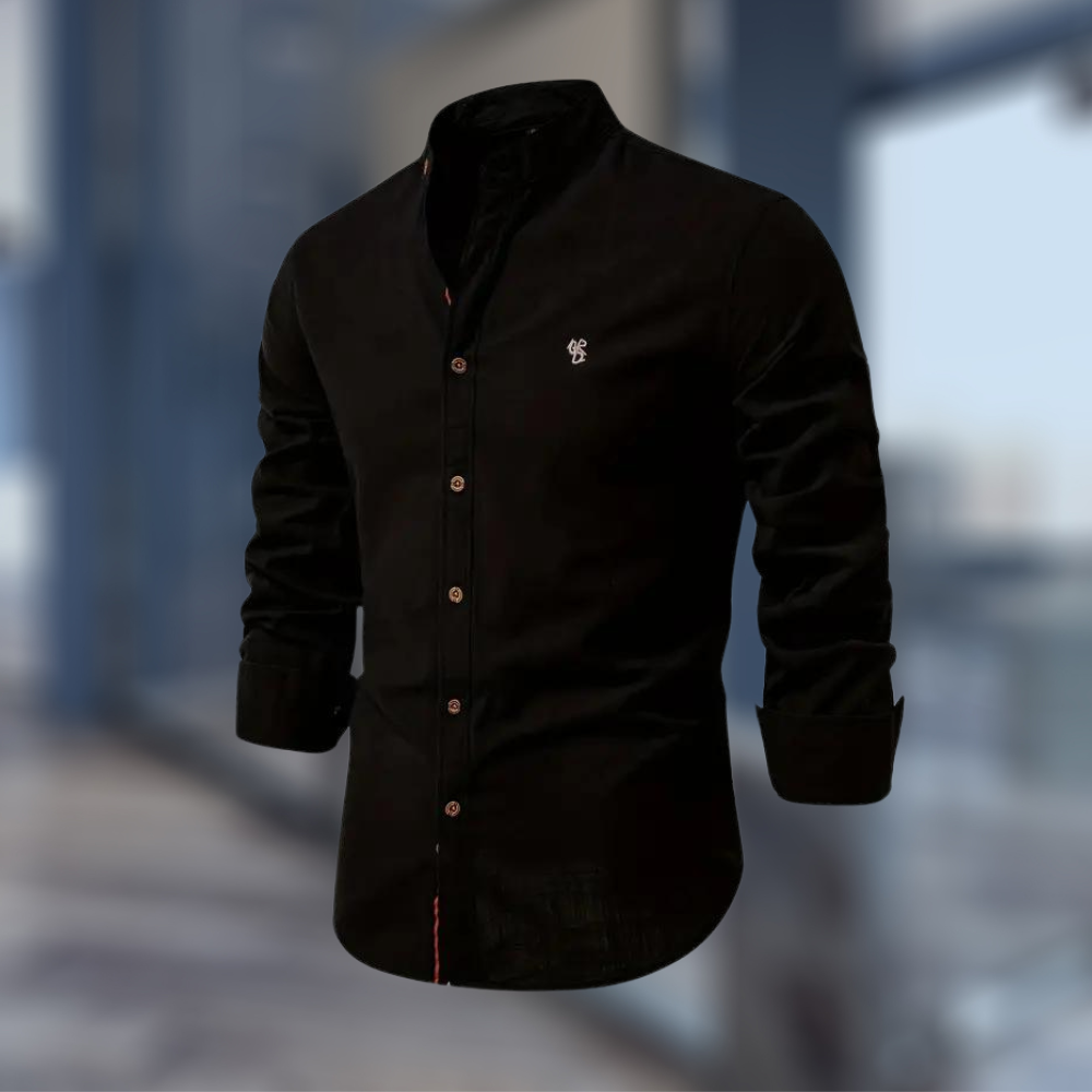 Nivarel | Chemise Manche Longue Pour Hommes | Anglaise