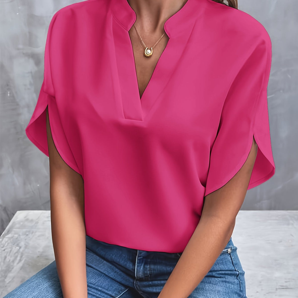 Juliette | Blouse Luxe Sophistiquée Pour Femme | Chic