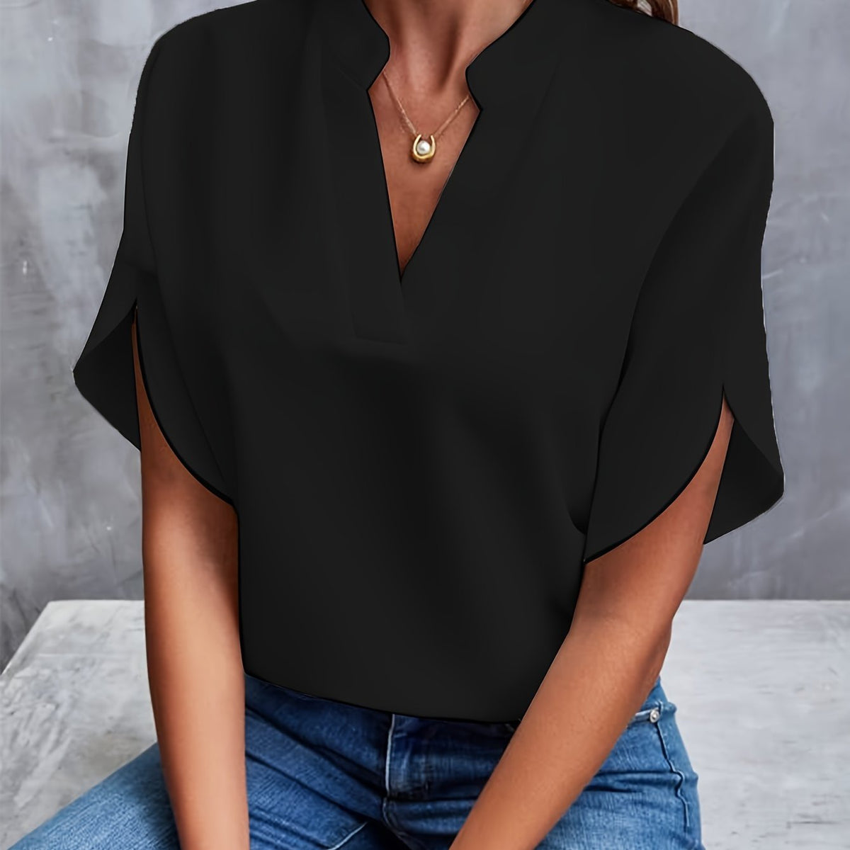 Juliette | Blouse Luxe Sophistiquée Pour Femme | Chic