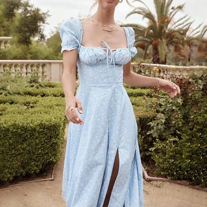 Robe d'été À Fleurs pour femme | Midi