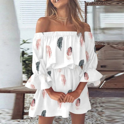 Sidonie | Robe Cocktail Courte | Florale