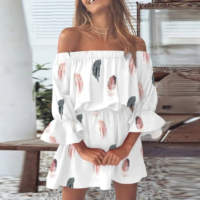 Sidonie | Robe Cocktail Courte | Florale