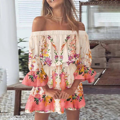 Sidonie | Robe Cocktail Courte | Florale