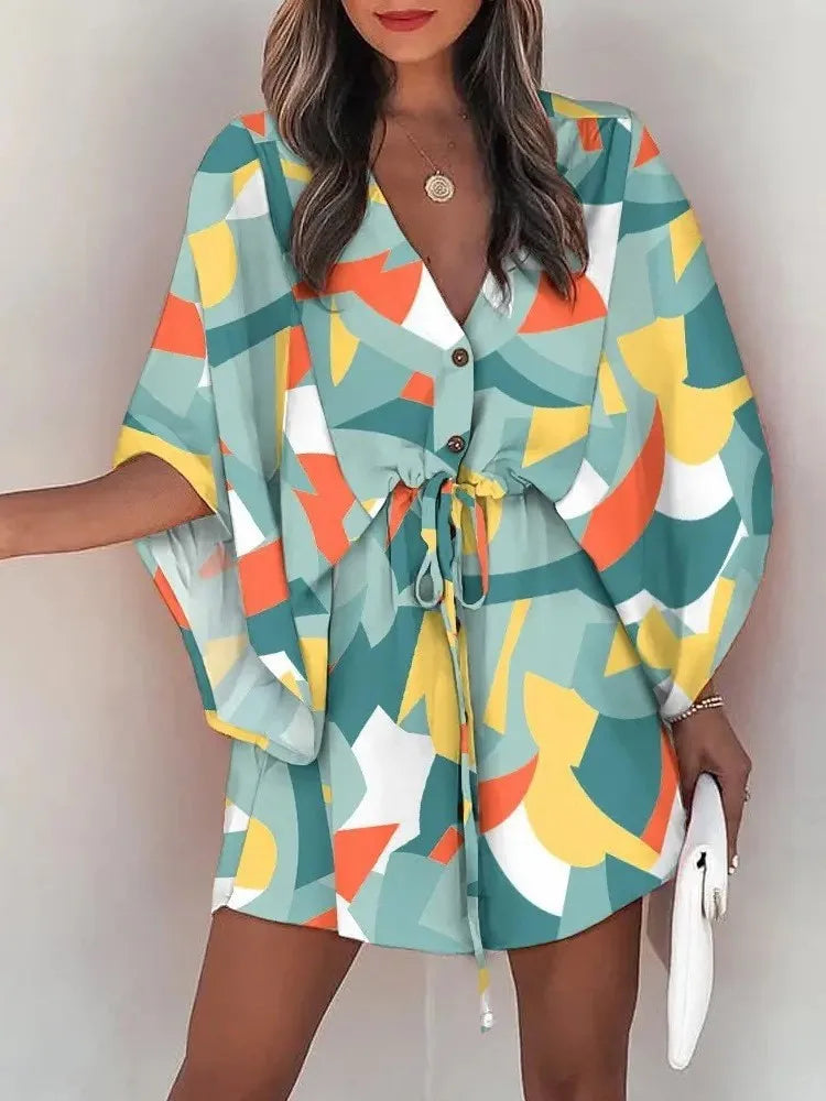 Mini Robe Boho D'été Pour Femme | Radiant