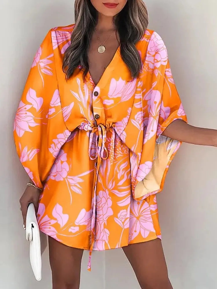 Mini Robe Boho D'été Pour Femme | Radiant