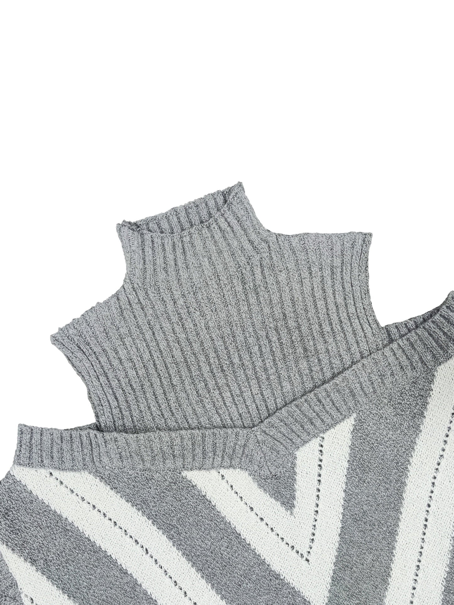 Mélodie-Claire | Tricot Femme Grande Taille | Col Roulé