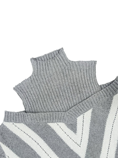 Mélodie-Claire | Tricot Femme Grande Taille | Col Roulé