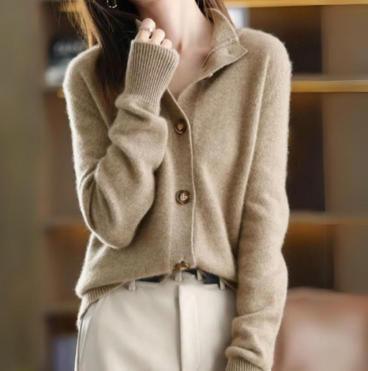 Remy | Cardigan Boutonné Doux Pour Femmes | Chaud