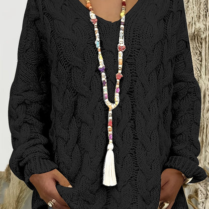 Albine | Hoodie Tricoté Grande Taille