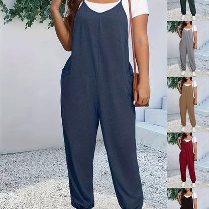 Véronique-Claire | Combinaison Femme Pantalon | Poches