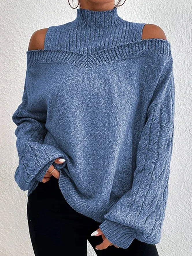 Pull-over À Épaulettes Pour Femmes | Élégant